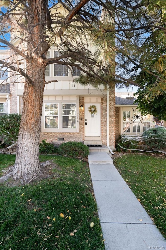 Permitted parking space in front of home.