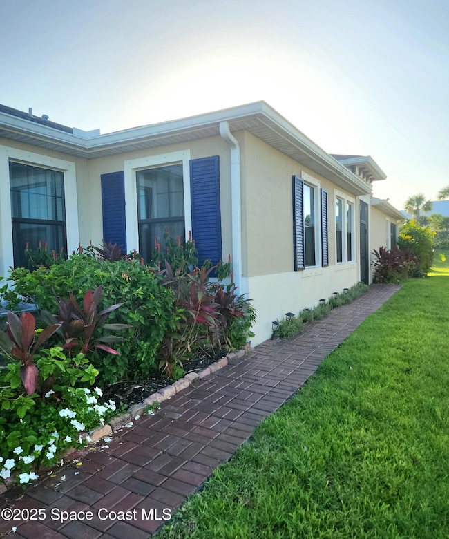 recently stained sidewalk