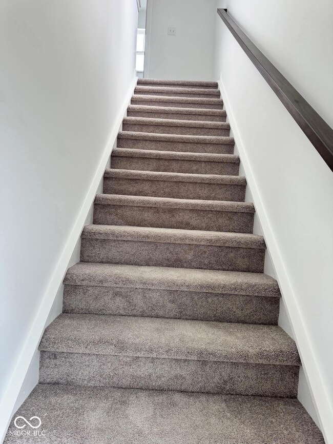 view of stairs