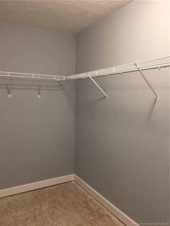The bonus room has a walk in closet.
