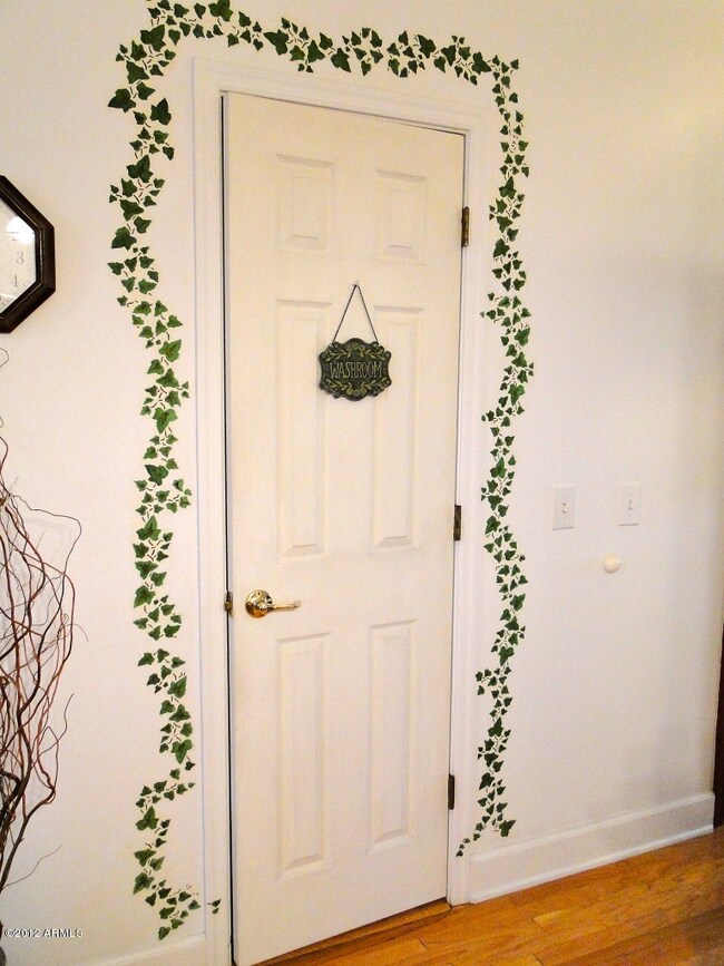powder room door