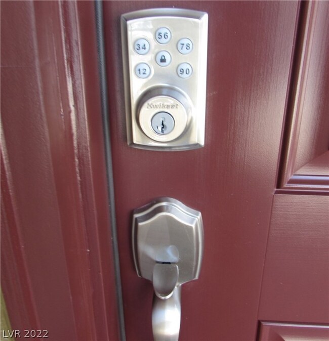 Electronic front door lock included! Finishes are