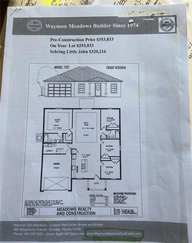 builders floor plan