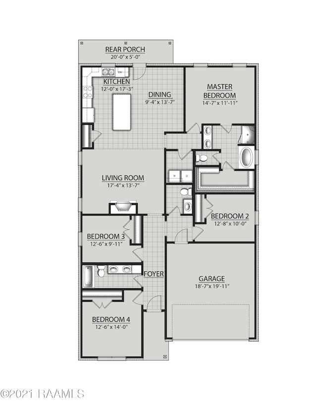 Yew A II  Floor Plan