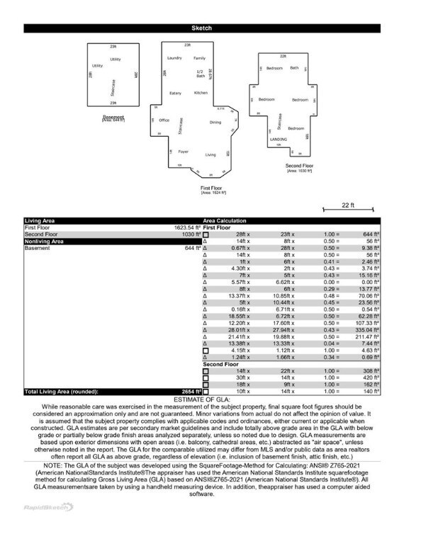 Floor Plan Sketch