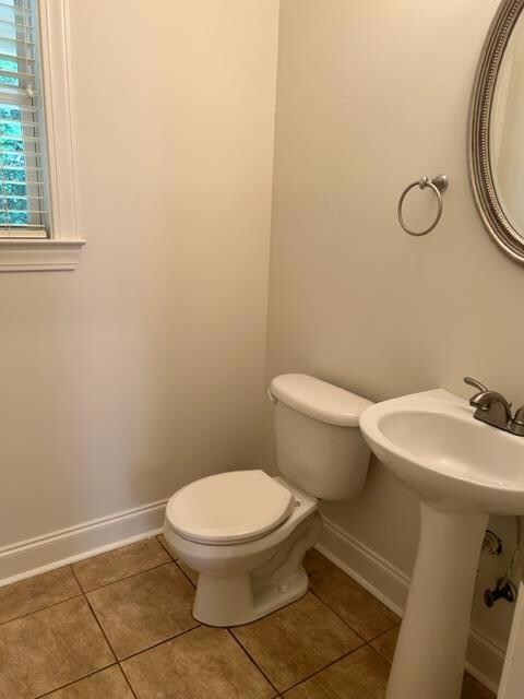 Half Bath off of kitchen