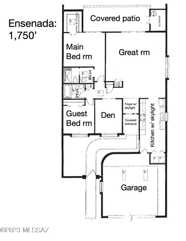 Ensenada Floor Plan