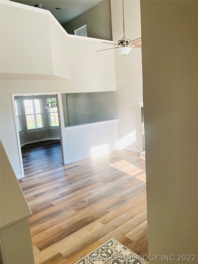 View from entry into home