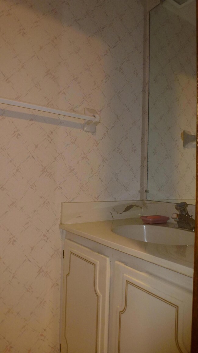 First floor half bath