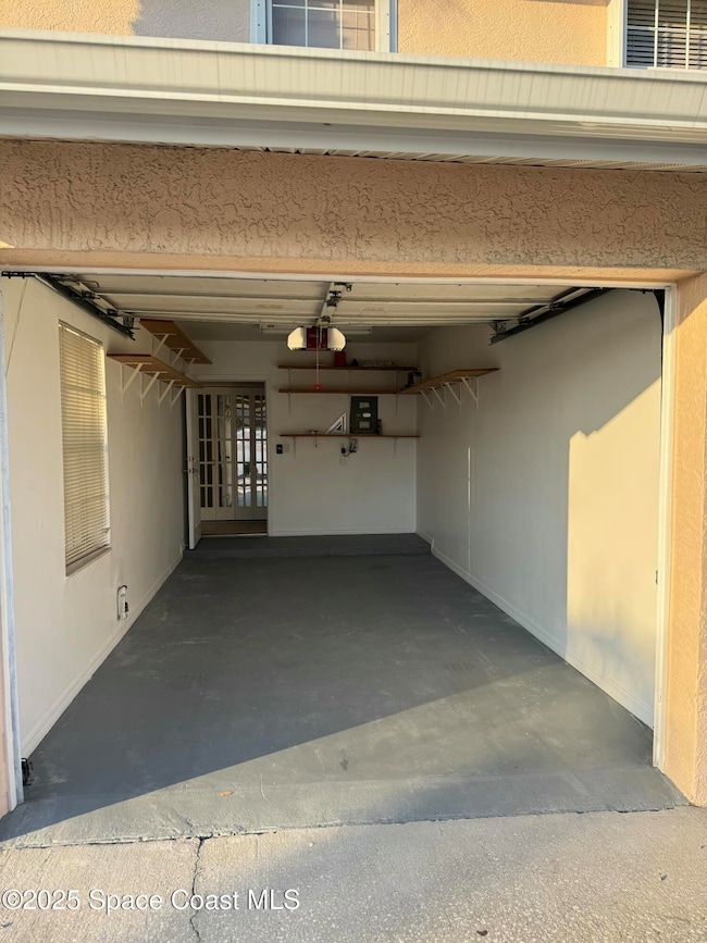 Attached One Car Garage