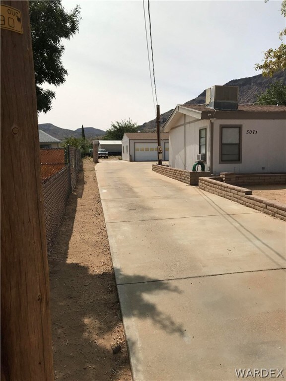 Long Cement Driveway