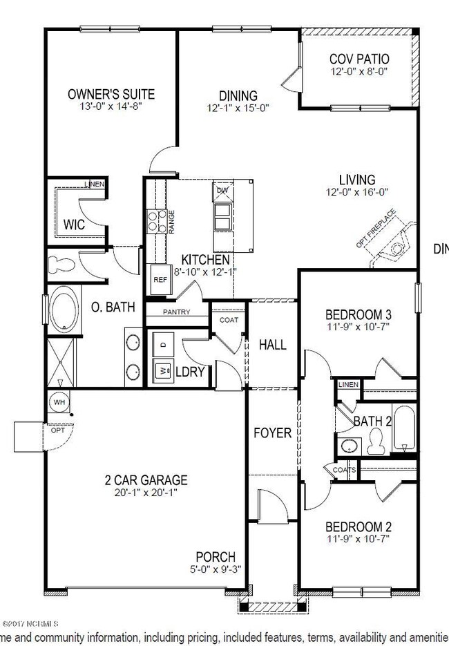 Acadia floor plan