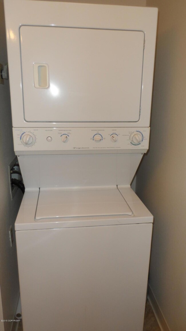 Stack washer & dryer