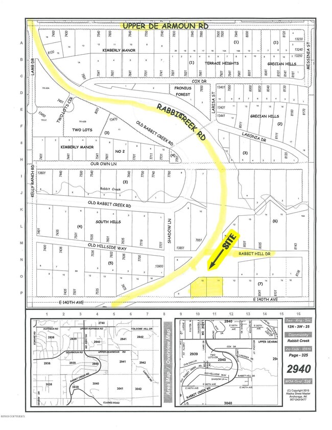 2940 Grid map