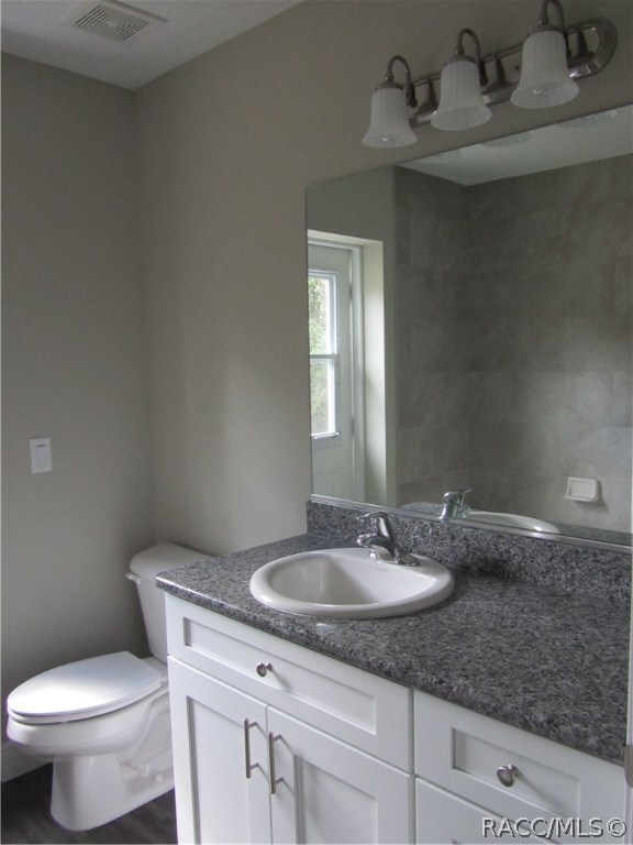 Guest bath/granite tops