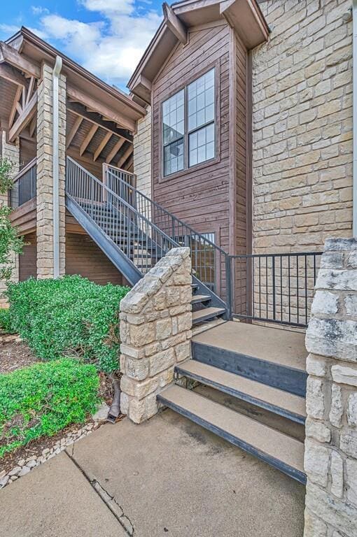 View of entrance to property.