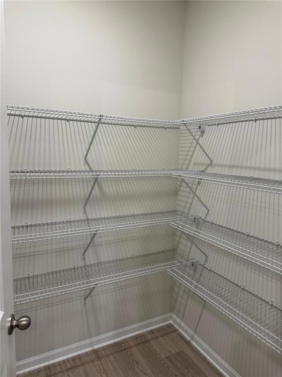 View of storage area