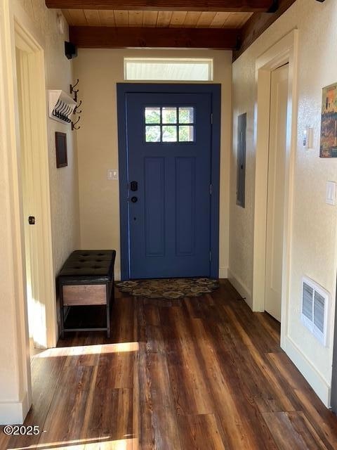 Hallway Bthrm on Right Bdrm on left