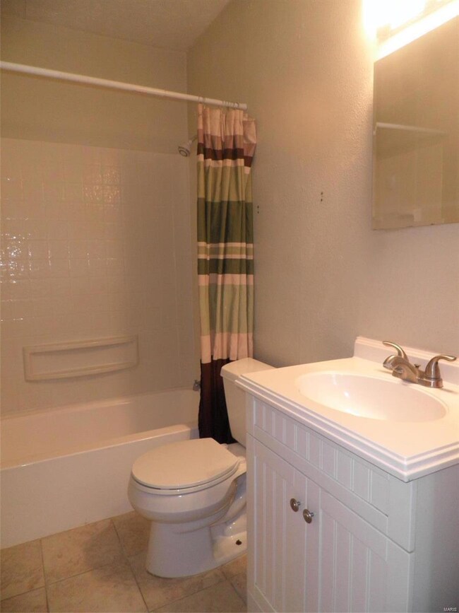 Bathroom completely updated.