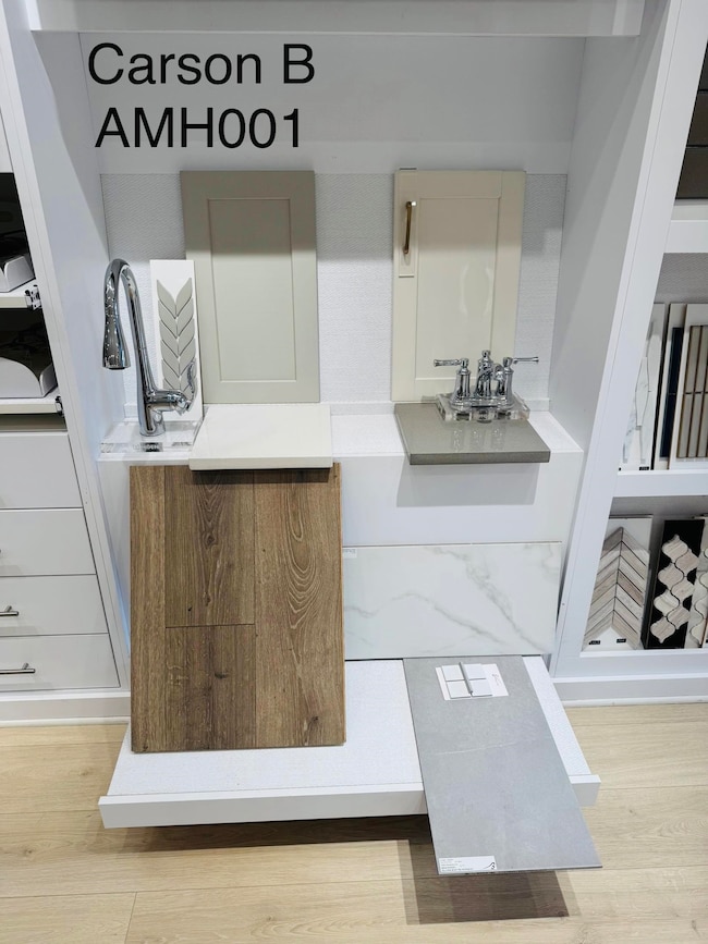 Detailed view of wood finished floors