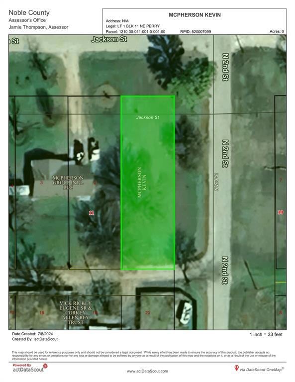 0 Jackson St, Perry, OK 73077 - photo 2