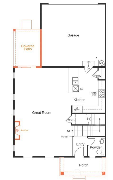 MT 405 Floorplan level 1