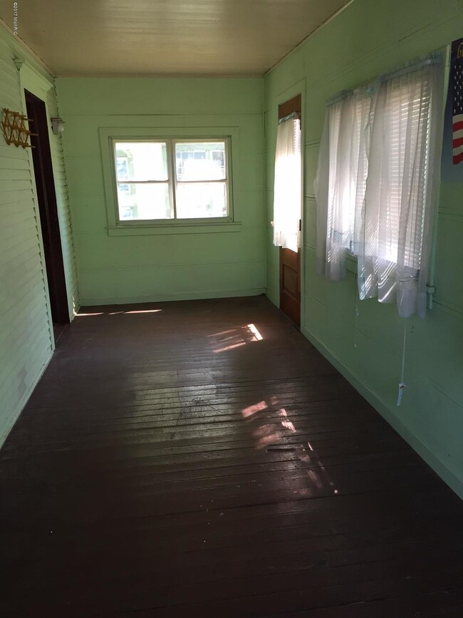 Front Door in Porch