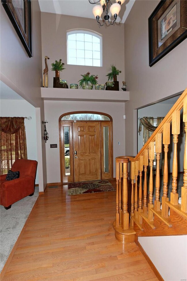 Two Story Entry Foyer!