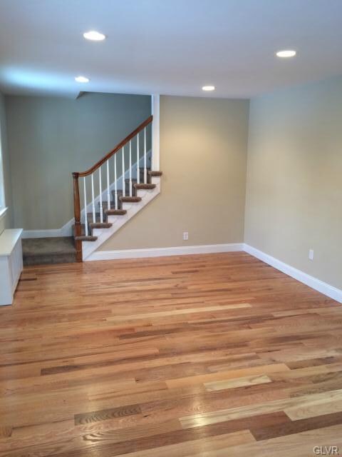 Living Room & stairway to 2nd floor.