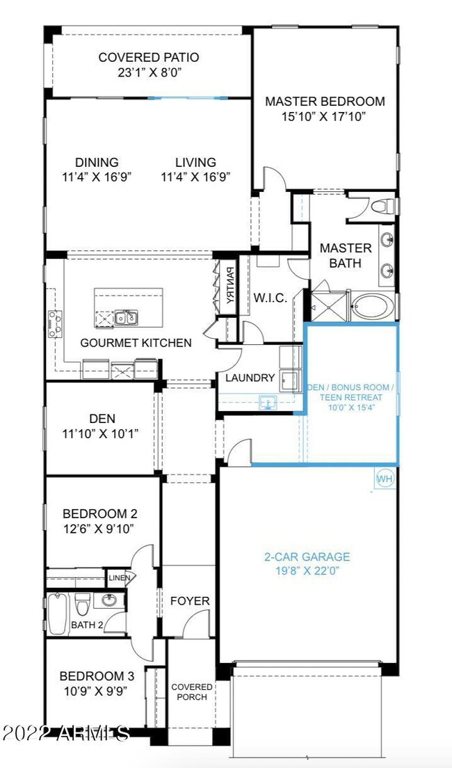builder floor plan