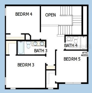 Floor Plan Second Floor