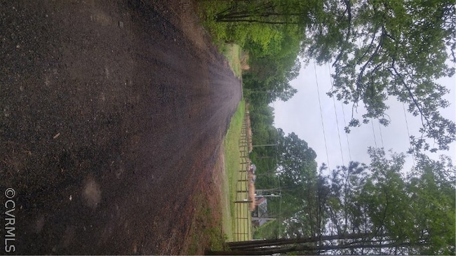 Driveway looking out
