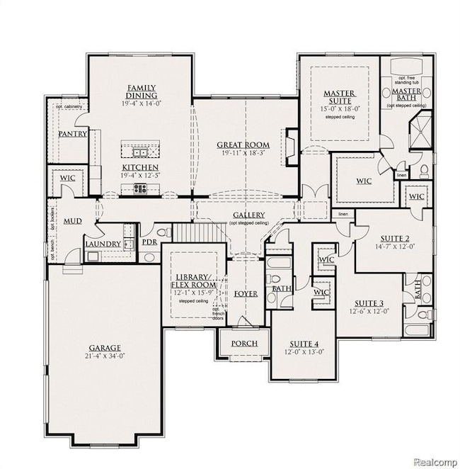 Basic floor plan