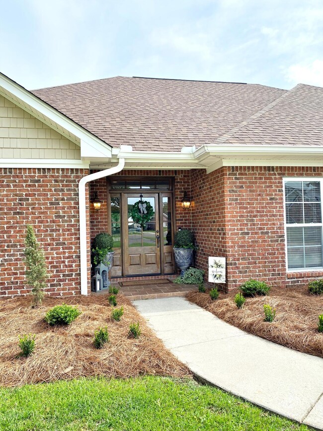 Fresh landscaping