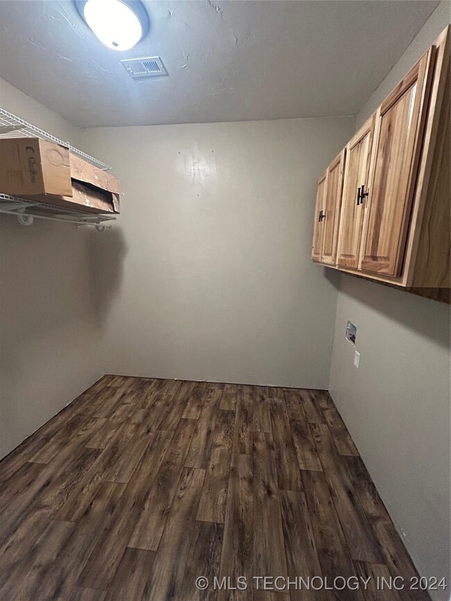 New laundry room flooring