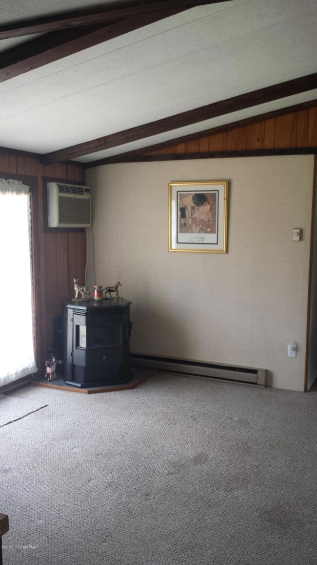 Dining Area with Pellet Stove