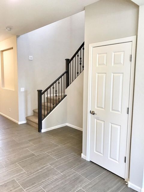 Stairs and Under Stairs Closet