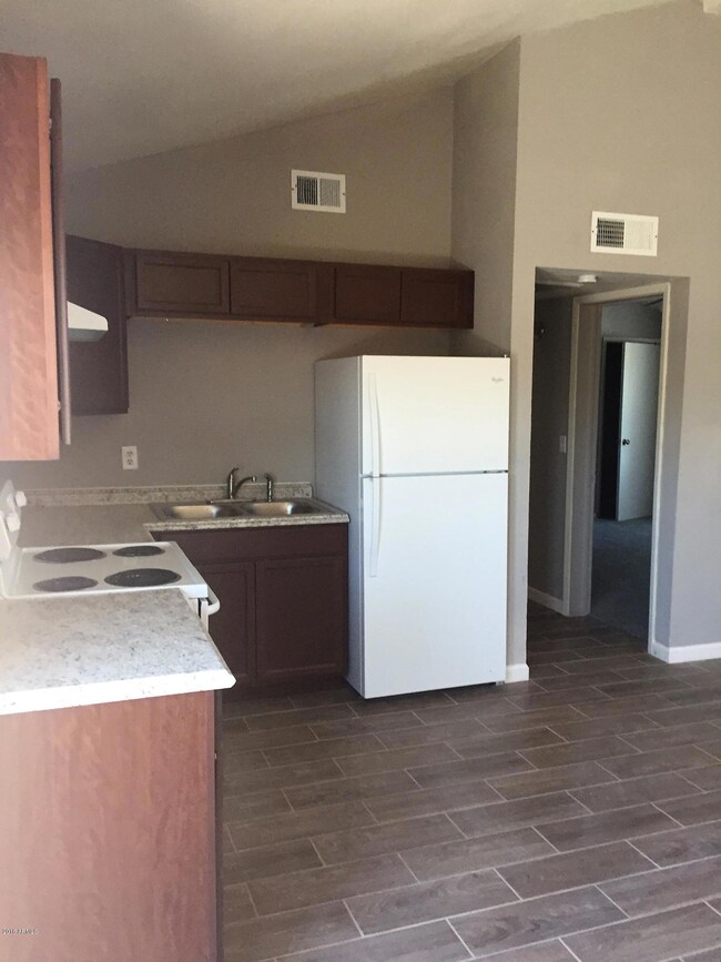 Apt 12 Kitchen-New Cabinets, C-Tops, App