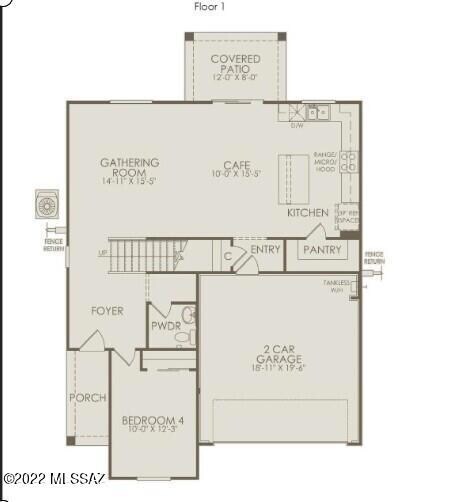 Floor Plan - 1st Story