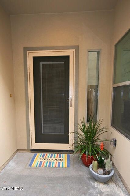 Front Door with Covered Entrance