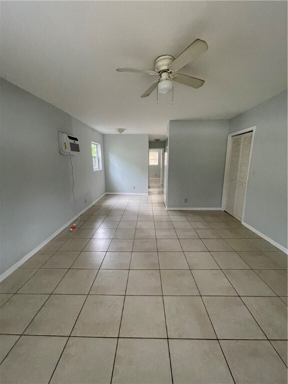 Living room and dining area