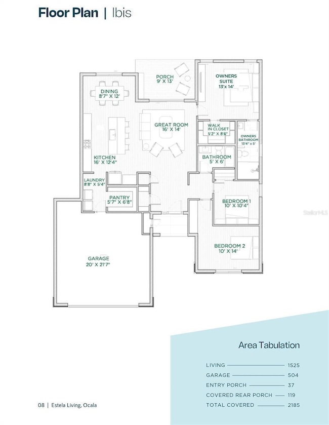 Ibis - Floor Plan