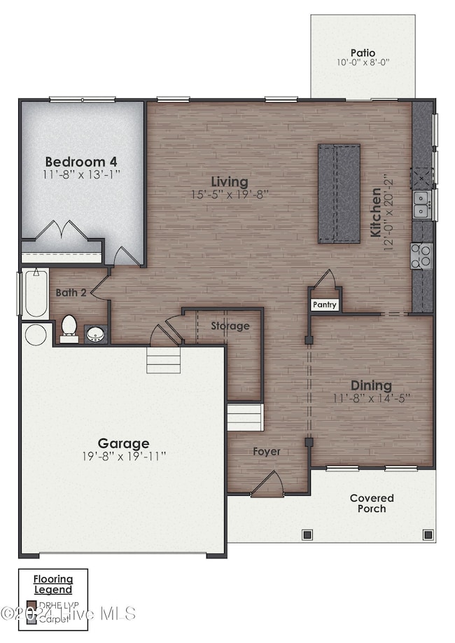 808 Ring Bill Ct unit Lot 343, Sneads Ferry, NC 28460 - photo 3