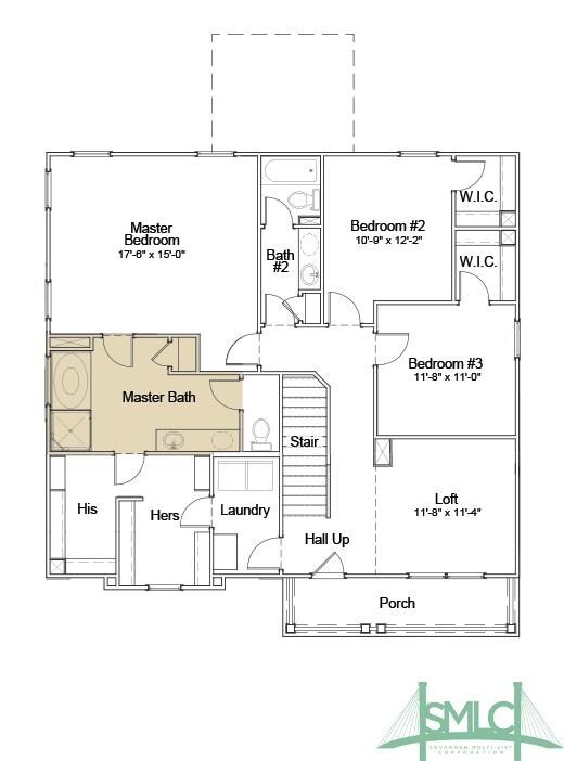 Second Floor Layout