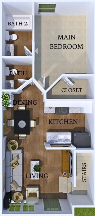 View of home floor plan