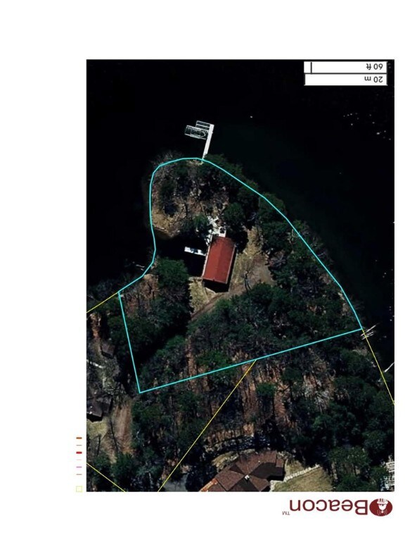 County aerial with lot lines