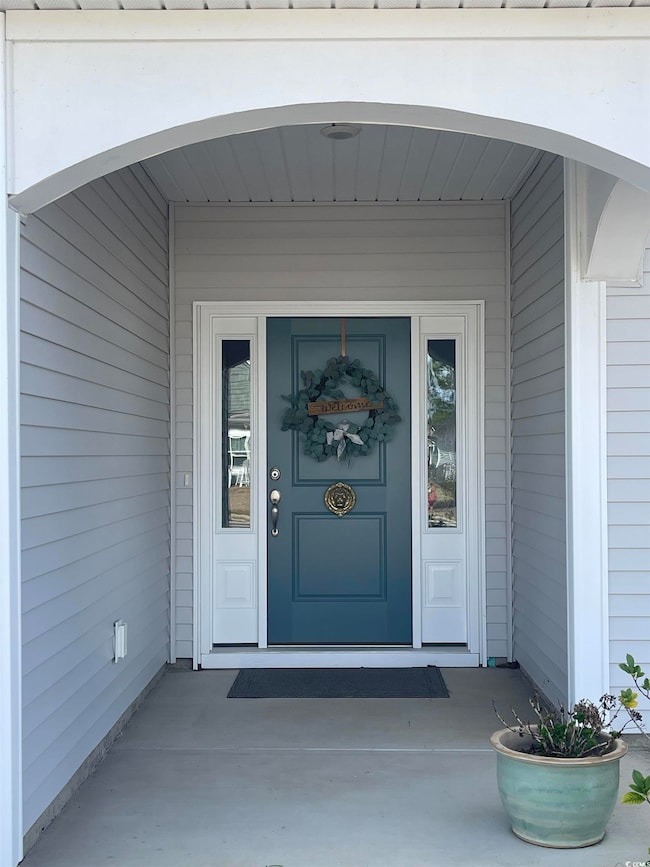 View of property entrance
