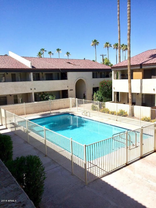 Pool from balcony