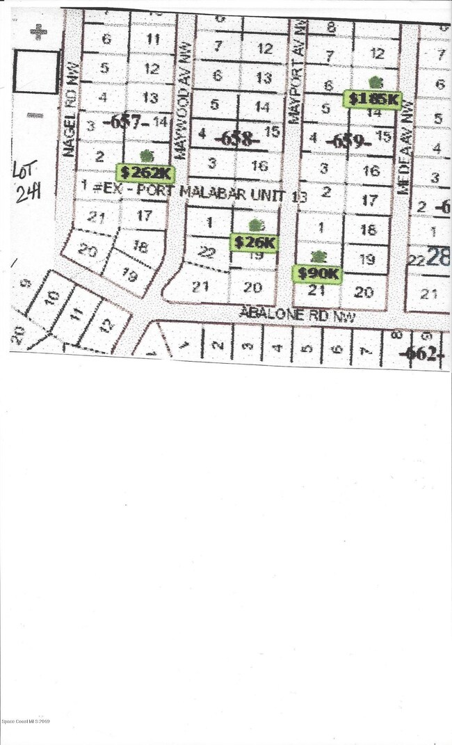 241  Mardi Gras Ave NW Map