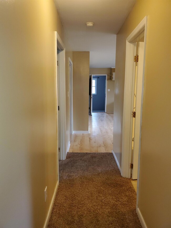 Veiw of Hallway to Bedrooms